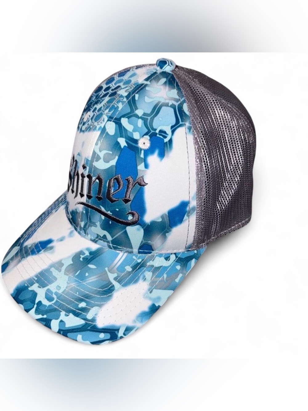 Blue Camo Trucker Hat